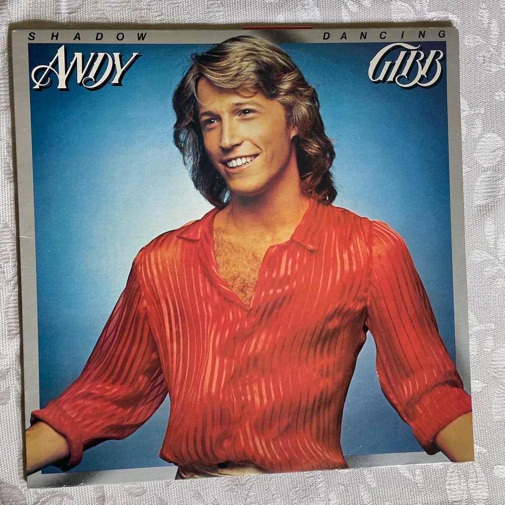 Andy Gibb Shadow Dancing  Record Album Vinyl LP BeeGees brother